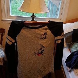 DISNEY sleep top. MINNIE AND MICKIE MOUSE